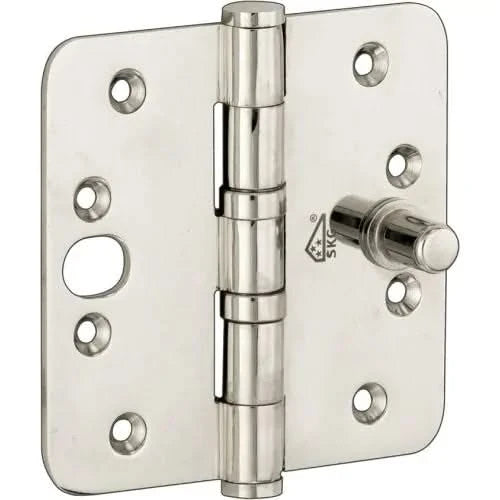 Artitec Mi Satori Kogellagerscharnier SKG3 ronde hoek vlak 89x89mm glans chroom - Deurbeslag-expert