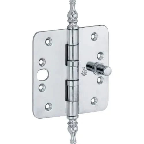 Artitec Mi Satori Kogellagerscharnier SKG3 ronde hoek vaas 89x89mm glans chroom - Deurbeslag-expert