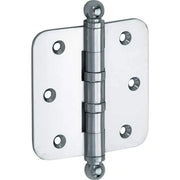 Artitec Mi Satori Kogellagerscharnier ronde hoek bol 76x76mm glans chroom - Deurbeslag-expert