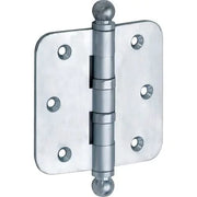 Artitec Mi Satori Kogellagerscharnier ronde hoek bol 76x76mm mat chroom - Deurbeslag-expert