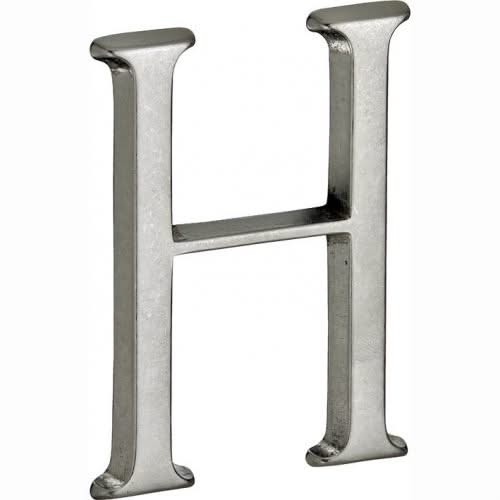 Artitec Mi Satori Huisletter Roman 50mm-H antiek chroom mat