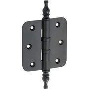 Artitec Mi Satori Kogellagerscharnier ronde hoek vaas 76x76mm mat zwart - Deurbeslag-expert