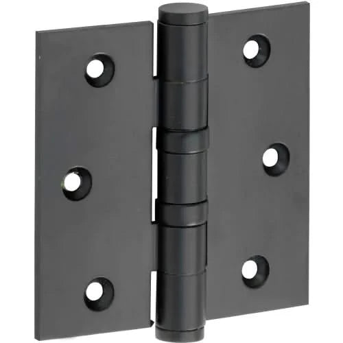 Artitec Mi Satori Kogellagerscharnier rechte hoek vlak 76x76mm mat zwart - Deurbeslag-expert