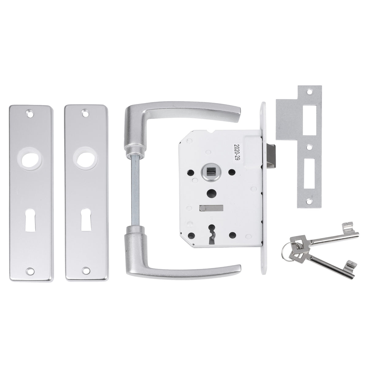 Starx dagnachtslot - met beslag - aluminium - wit