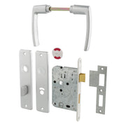 Starx WC-slot - met beslag - aluminium - wit