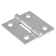 Starx scharnier - smal model - met vaste pen - 40 x 32 mm - verzinkt - type 2