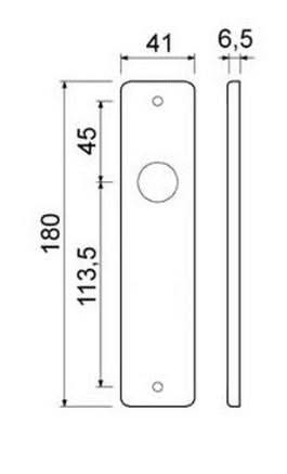 AMI | Deurkrukken 180/41 | SL56 | Zwart - Deurbeslag-expert