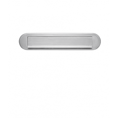 Artitec Brievenbus Briefplaat ORION ovaal rvs mat