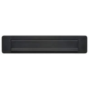 Artitec Brievenbus Briefplaat QUADRA rechthoek zwart