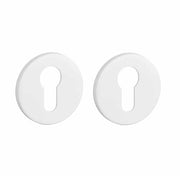 Aprile | Prestige Cilinderrozet | Ø52x7mm | Rond | Mat wit - Deurbeslag-expert