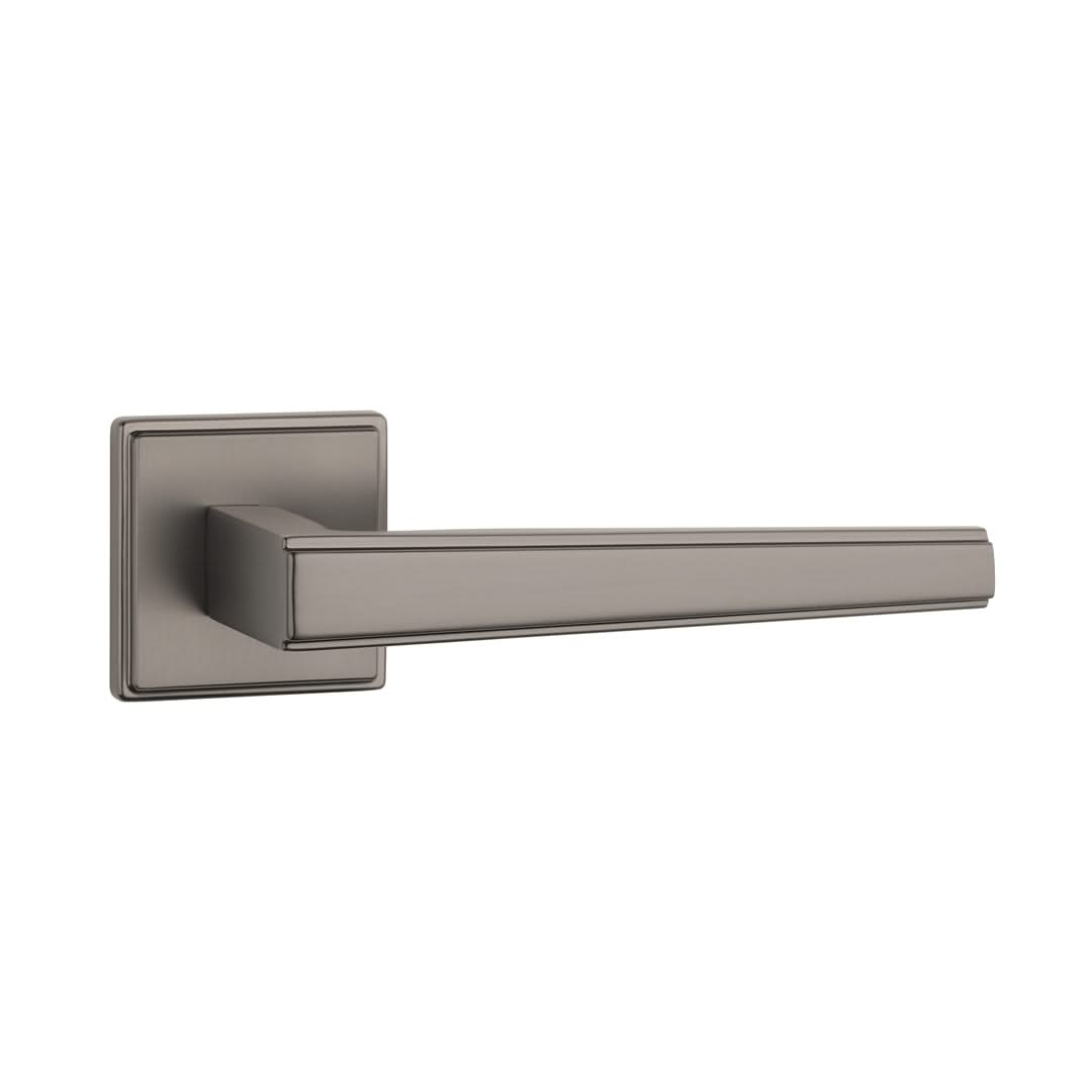 Aprile | Deurkruk Syringa | op rond rozet | Gunmetal - Deurbeslag-expert