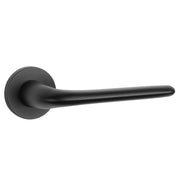 Aprile Massieve Deurkruk Azalia Zwart Op Rond Rozet