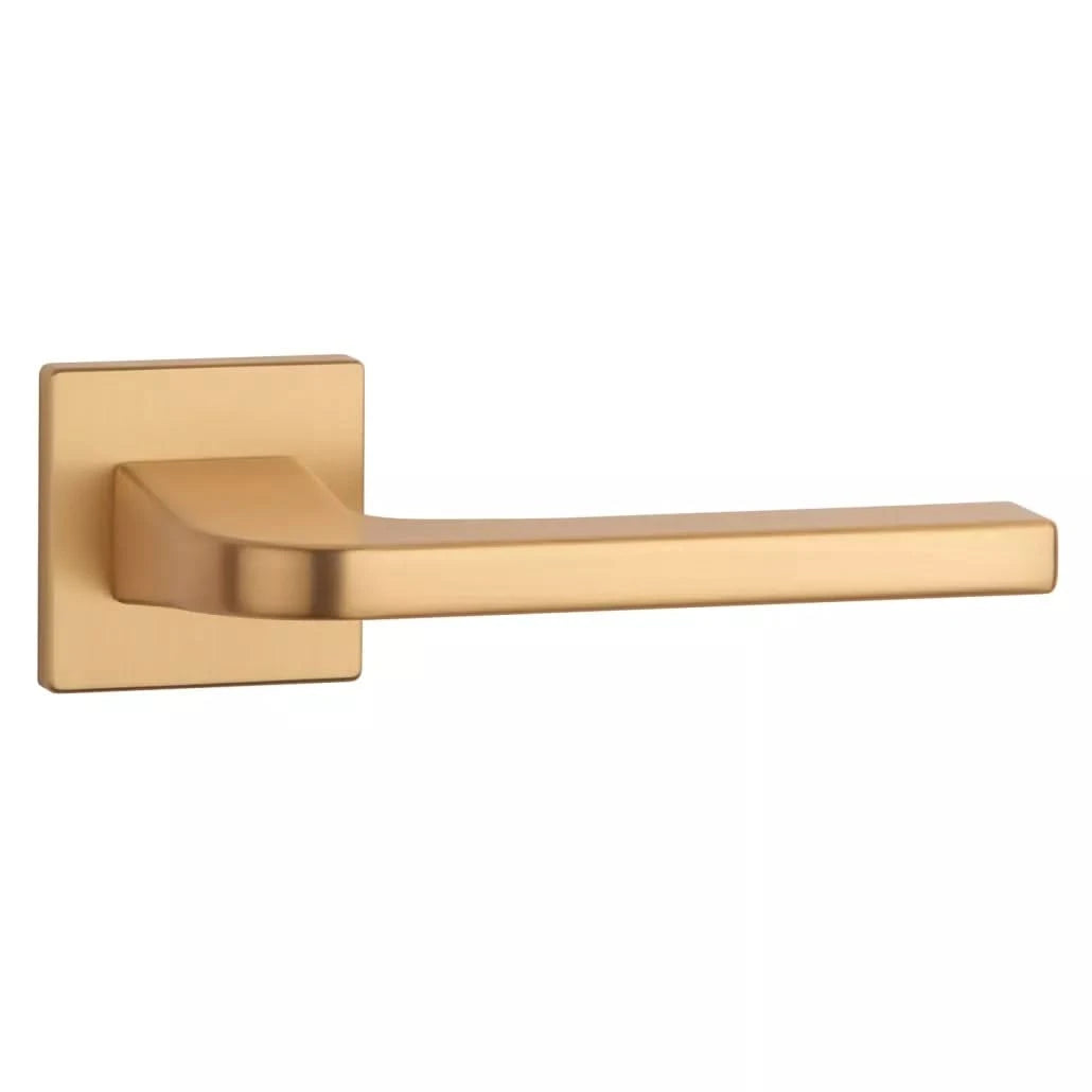 Aprile Massieve Deurkruk Ismena Mat Goud Op Vierkant Rozet