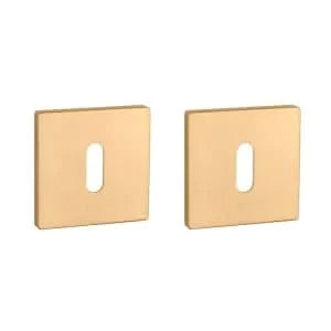 Aprile | Prestige Sleutelrozet | 52x52x5mm | Vierkant | Goud mat