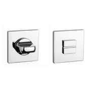 Aprile Prestige WC-garnituur rozet Chroom gepolijst 52 x 52 mm - vooraanzicht