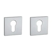 Aprile | Prestige Profielcilinder Rozet | 52x52x5mm | Chroom Mat