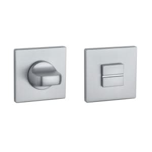 Aprile | Prestige WC garnituur rozet | 52x52x5mm | Chroom mat