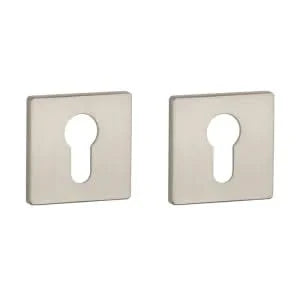 Aprile | Prestige Profielcilinder Rozet | 52x52x5mm | Nikkel Mat