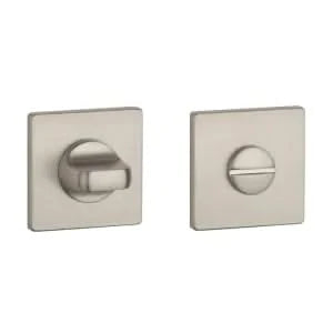 Aprile | Prestige WC garnituur rozet | 52x52x5mm | Nikkel mat