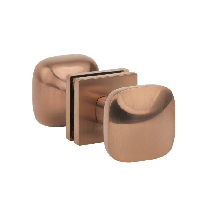 Aprile deurknoppen Querca mat koper PVD – vast/draaibaar