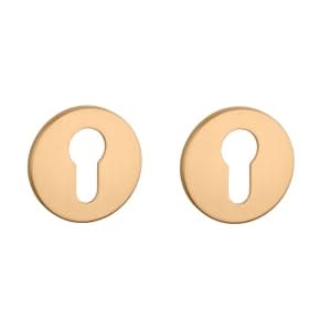 Aprile | Prestige Profielcilinder Rozet | 52x5mm | Goud mat