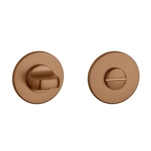 Aprile | Prestige WC garnituur rozet | 52x5mm | Koper mat PVD