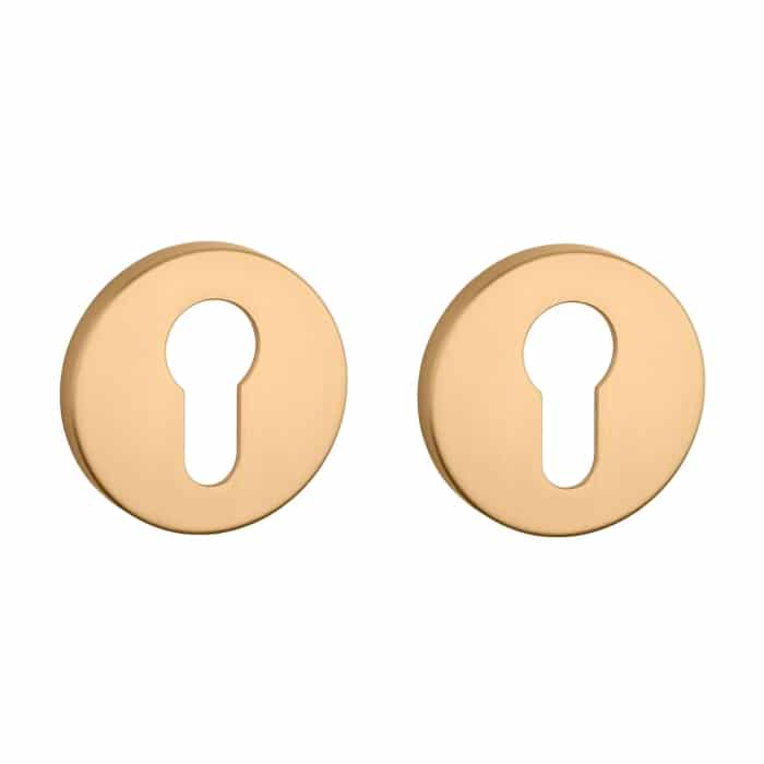 Aprile | Premium Profielcilinder rozet | 52x7mm | Goud mat
