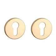 Aprile | Premium Profielcilinder rozet | 52x7mm | Goud gepolijst