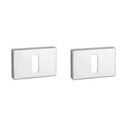 Aprile | Sleutelrozet | 50x33x7mm | Rechthoekig | Chroom gepolijst