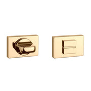 Aprile | WC garnituur rozet | 50x33x7mm | Goud gepolijst - Deurbeslag-expert