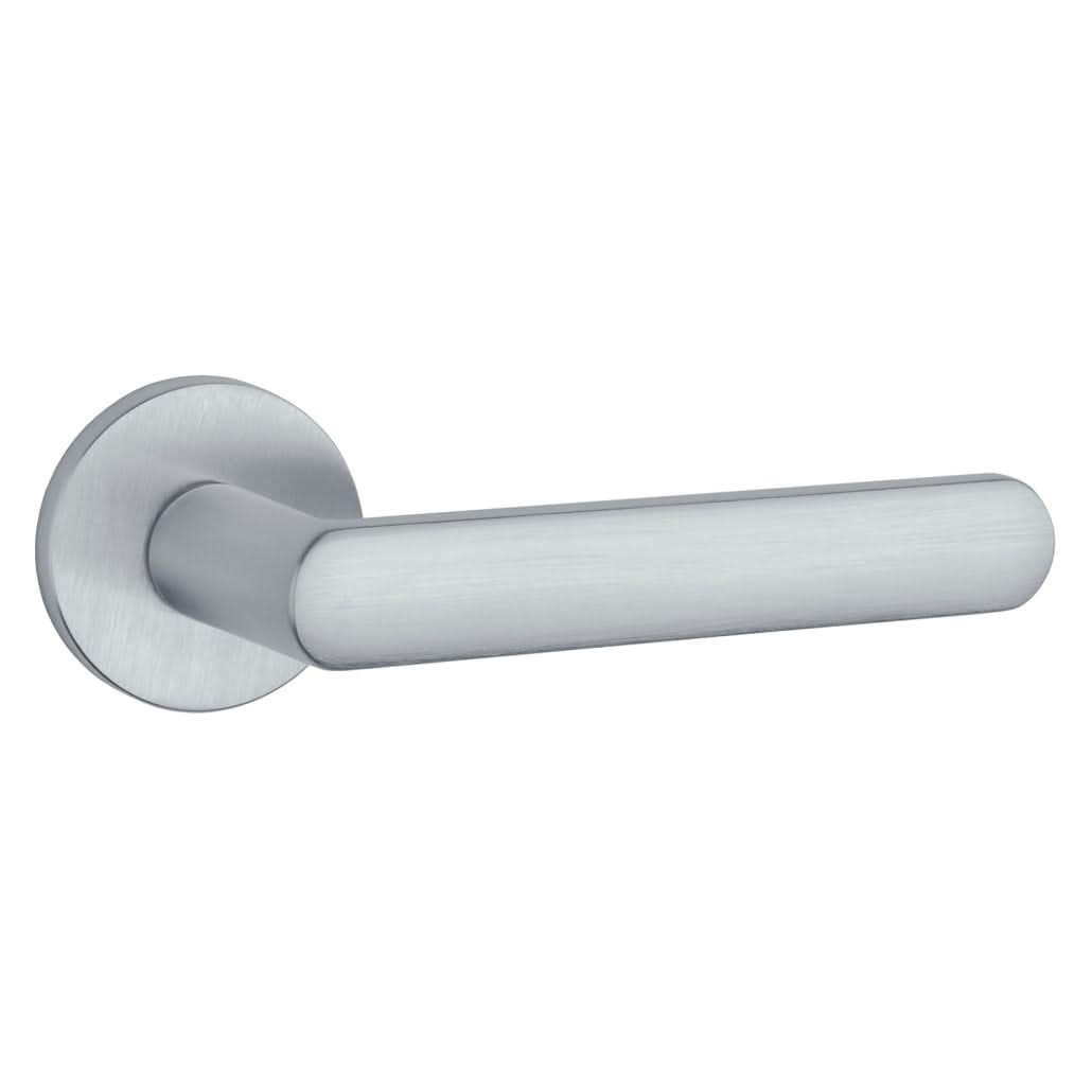 Aprile Massieve Deurkruk Fragola mat Chroom Op Rond Rozet