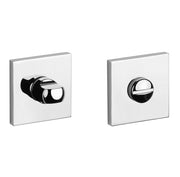 Aprile Comfort WC garnituur rozet 53x53x7mm Chroom gepolijst Toilet Rozet