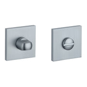 Aprile Comfort WC garnituur rozet 53x53x7mm mat Chroom Toilet Rozet - Deurbeslag-expert