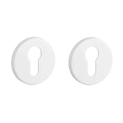 Aprile Comfort Profielcilinder rozet 7mm Ø53mm wit Rozetten