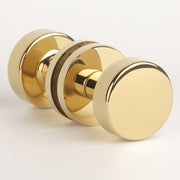 Aprile deurknoppen Ruta goud gepolijst PVD – draaibaar/draaibaar