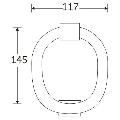 Artitec Deurklopper Firenze glans chroom1
