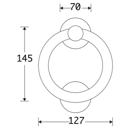 Artitec Deurklopper Zaandam ijzer zwart1