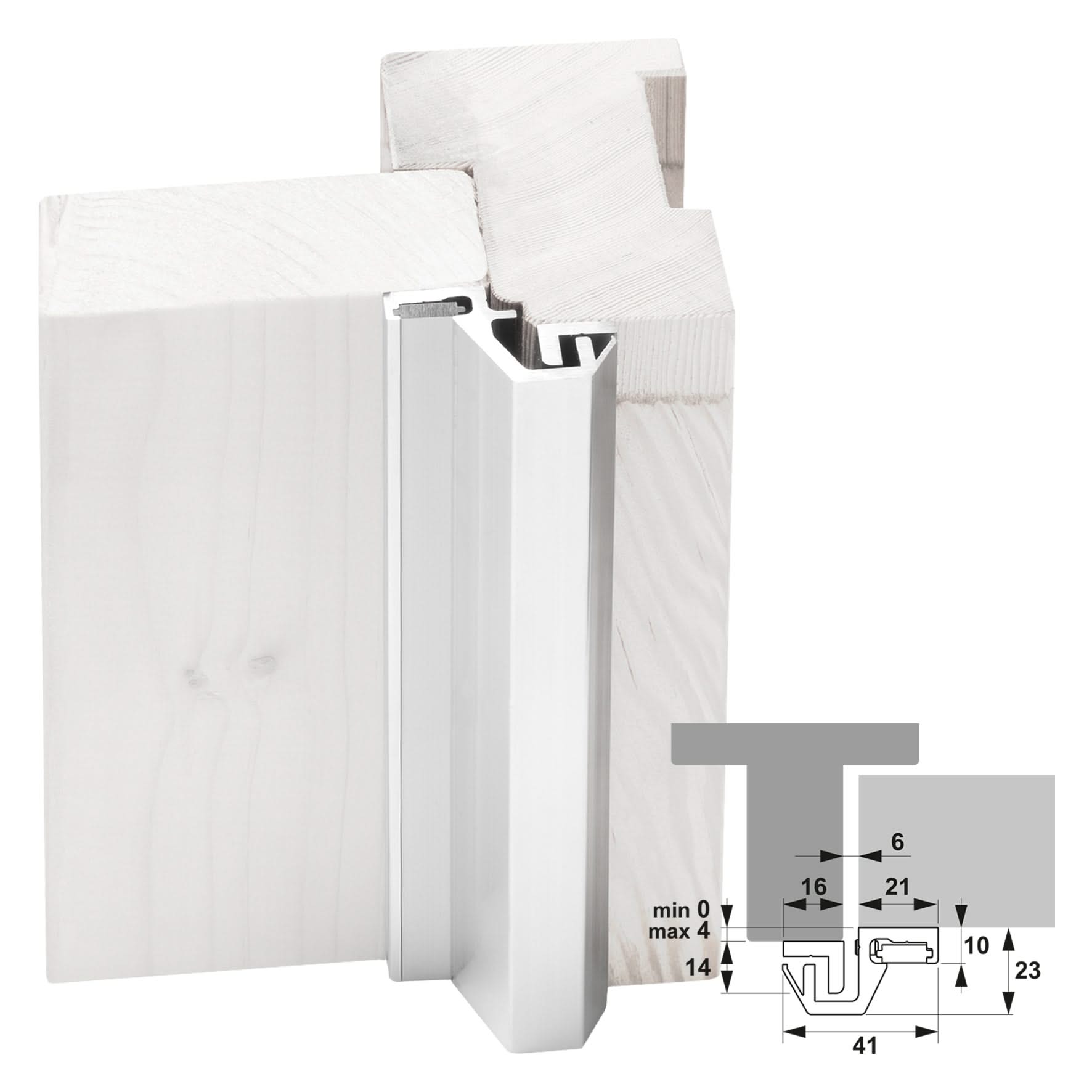 Axa | Beveiligingsstrip Achterdeur SKG1 F1 215 | 0-4mm | 76030091BL