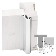 Axa | Beveiligingsstrip Achterdeur | SKG1 | Wit | f1215 | 5-9mm | 76030588bl