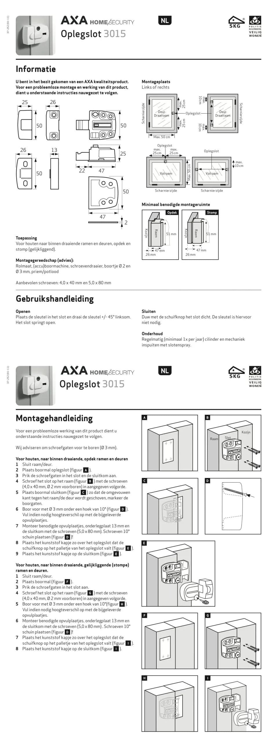 Axa Oplegslot Cil binnendraaiend SKG1 wit 30152098bl 11 scaled