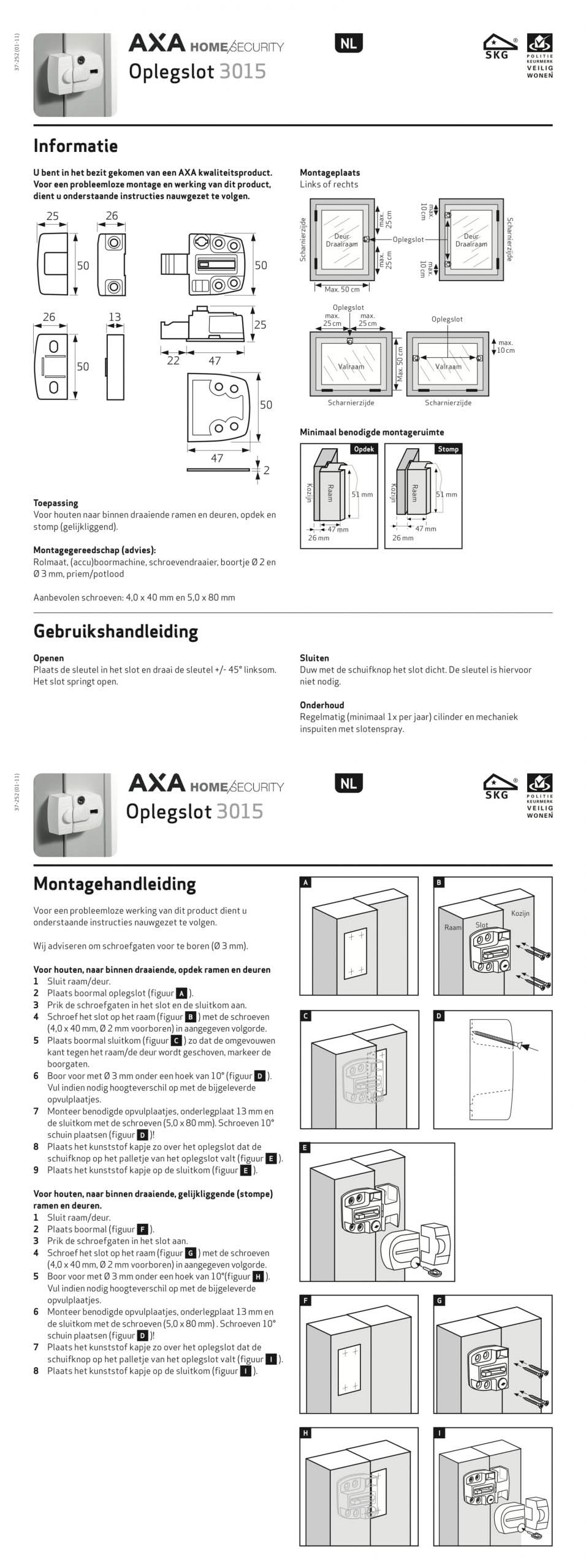 Axa Oplegslot Cil binnendraaiend SKG1 zilve 30152090bl 11 scaled