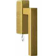 Formani BSQ1-DKLOCK-O draaikiepgarnituur afsluitbaar PVD mat goud rechts/ linksdraaiend