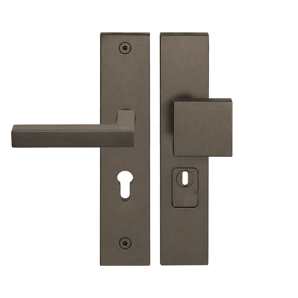 FORMANI Voordeur Veiligheidsbeslag | BSQ1 Knop/kruk | Brons | SKG3