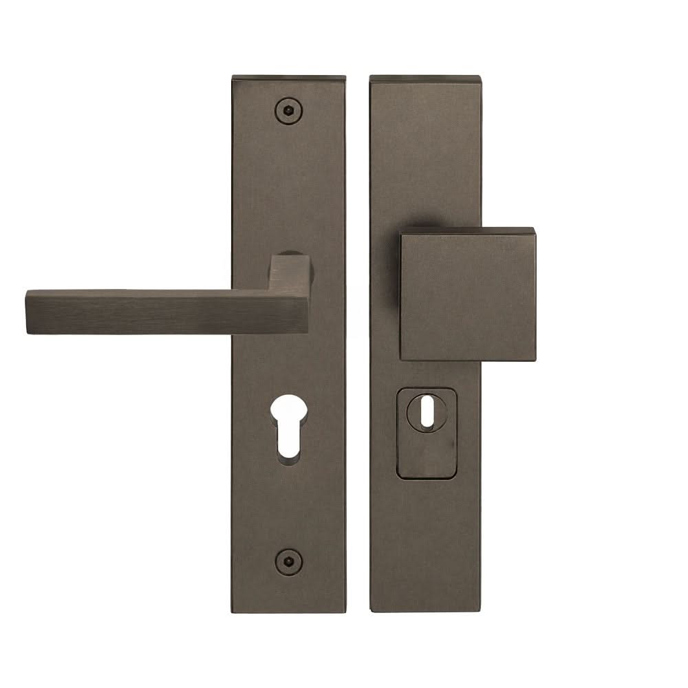 FORMANI Voordeur Veiligheidsbeslag | BSQ2 Knop/kruk | Brons | SKG3