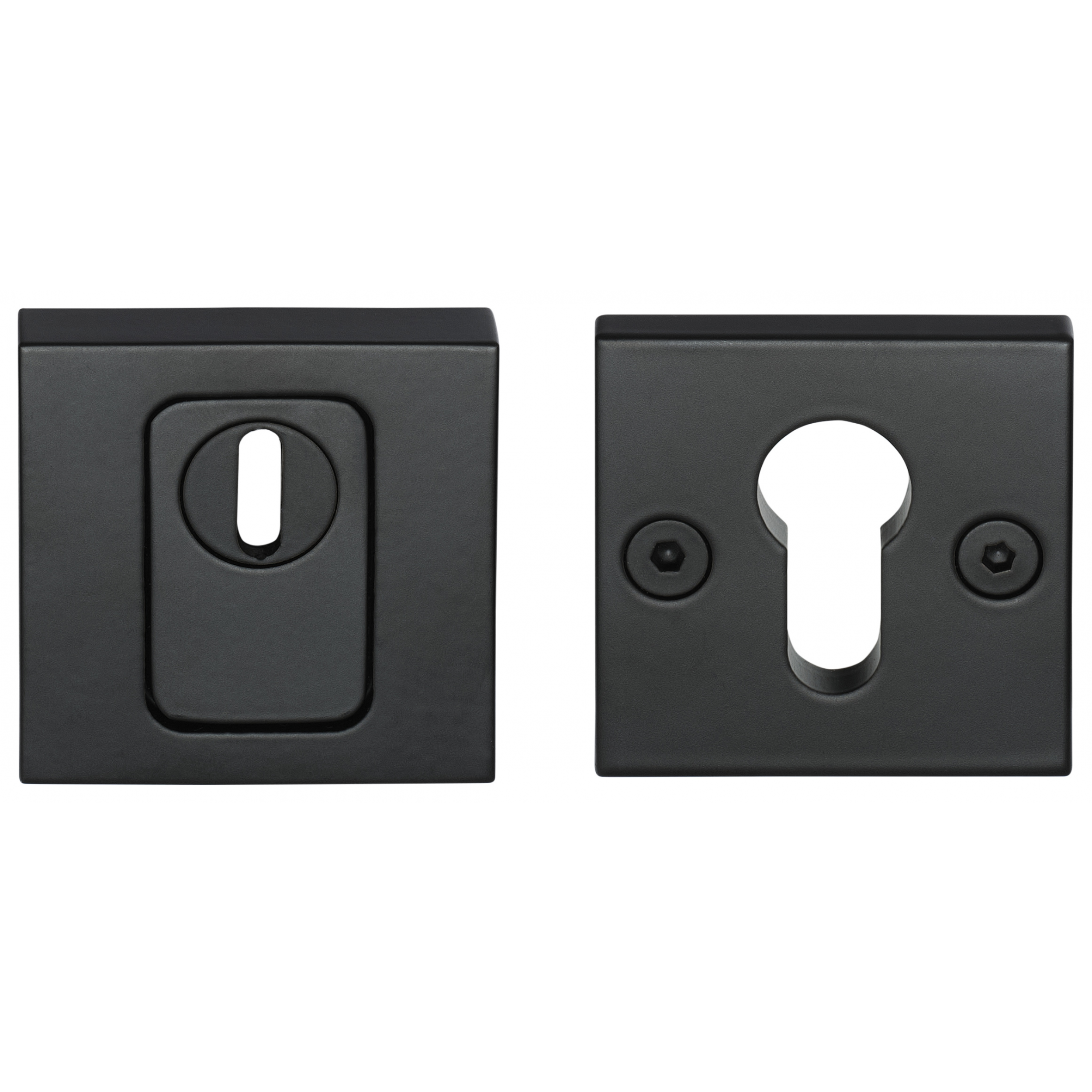 Formani | BSQVEIL-KT | Massief veiligheidscilinderrozet | PVD gunmetal