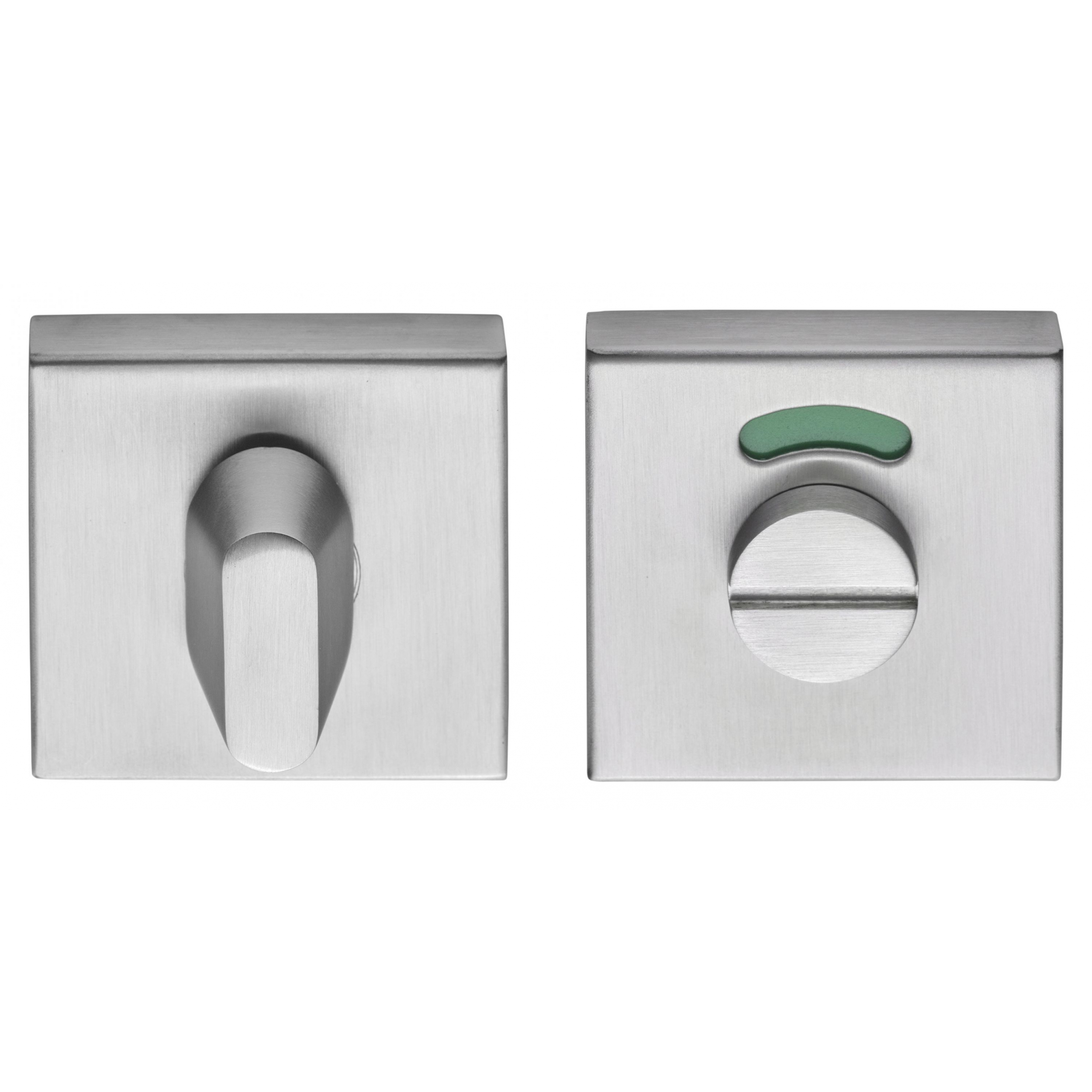 Formani Toiletgarnituur BASIC BSQWC53 mat RVS – vooraanzicht