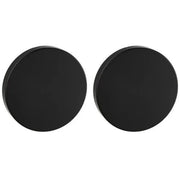 Artitec blinde plaatjes ø52x6mm Permafix PVD Zwart - Deurbeslag-expert