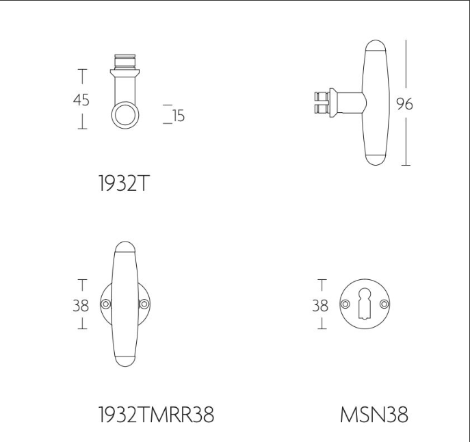 Formani | Deurkruk | Formani | 1932TMRR38 | Mat Nikkel - Deurbeslag-expert