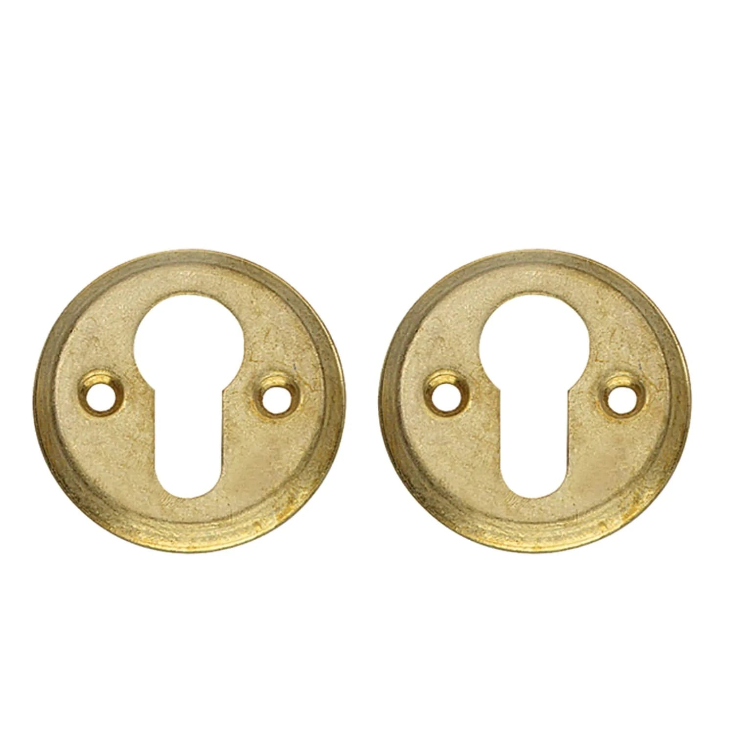 CILINDERROZET O50X5MM MESSING GETROMMELD