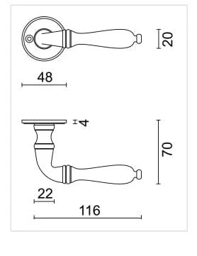 HDD Pro DEURKRUK PRO DA VINCI ROSA - Deurbeslag-expert